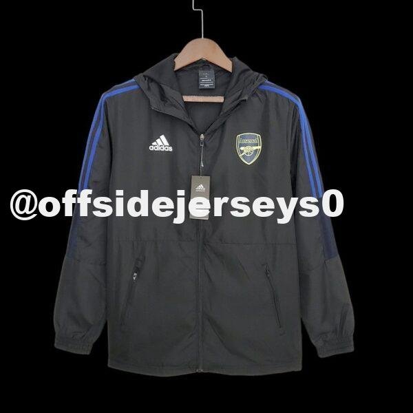 2022 Arsenal Windbreaker Black
