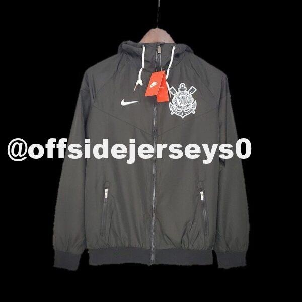 21 22 Windbreaker Corinthians Black