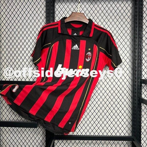 AC Milan 2006 07 Home Retro Jersey