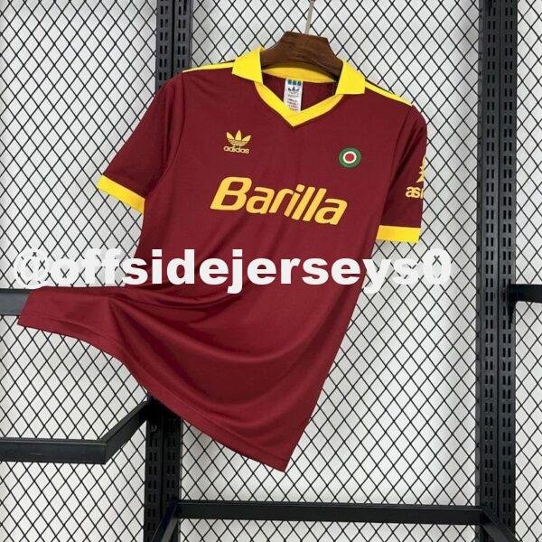 AS Roma 1992 94 Home Retro Jersey