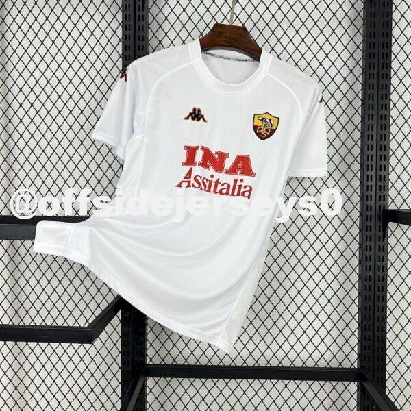 AS Roma 2000 01 Away Retro Jersey