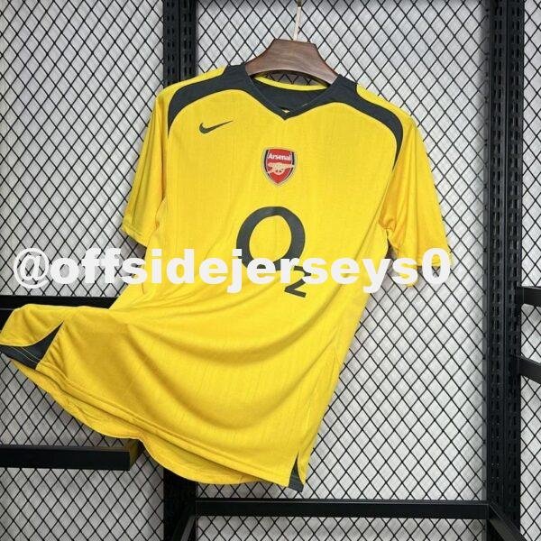 Arsenal 2005 06 Away Retro Jersey