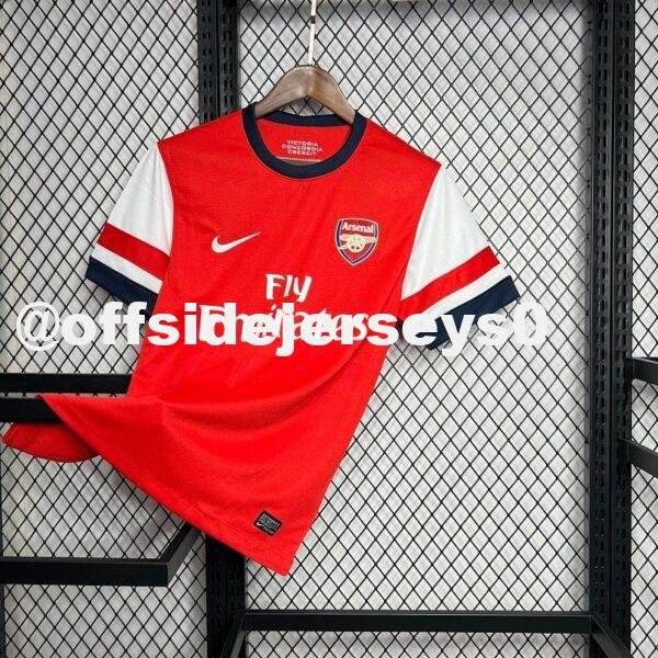 Arsenal 2012 13 Home Retro Jersey