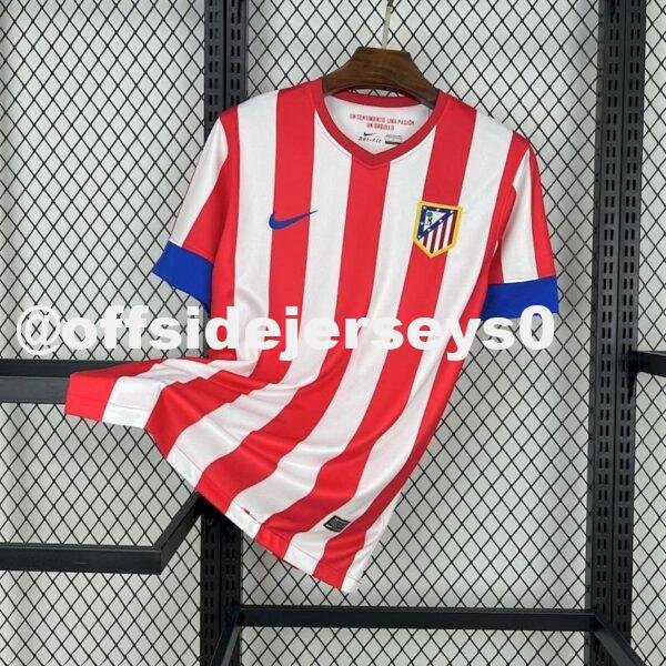Atletico Madrid 2012 13 Home Retro Jersey