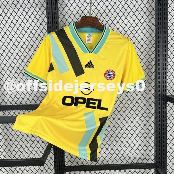 Bayern Munich 1993 95 Away Retro Jersey