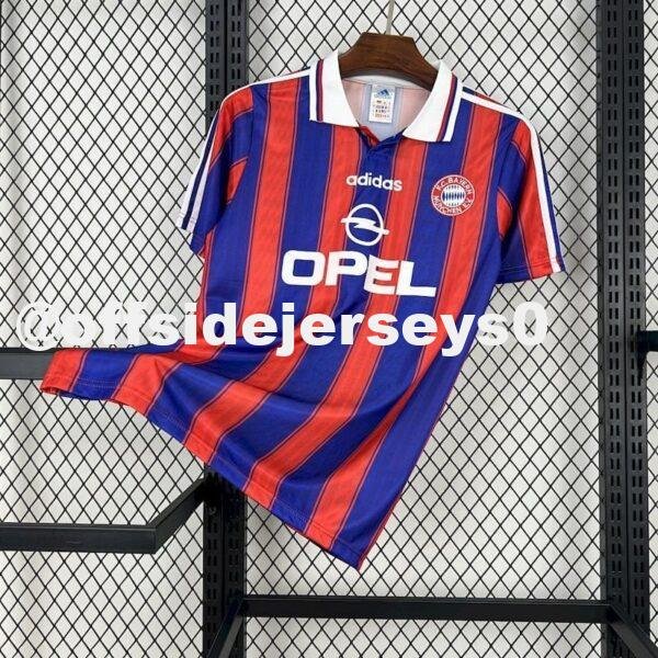 Bayern Munich 1995 97 Home Retro Jersey