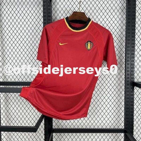 Belgium 2000 Home Retro Jersey