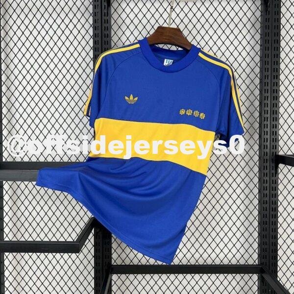 Boca Juniors 1981 82 Home Retro Jersey