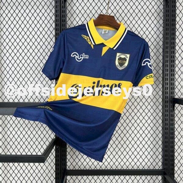Boca Juniors 1995 97 Home Retro Jersey