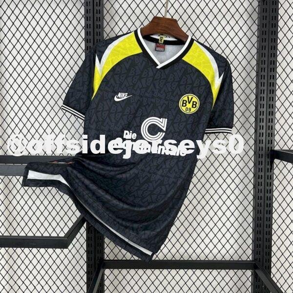 Borussia Dortmund 1995 96 Away Retro Jersey