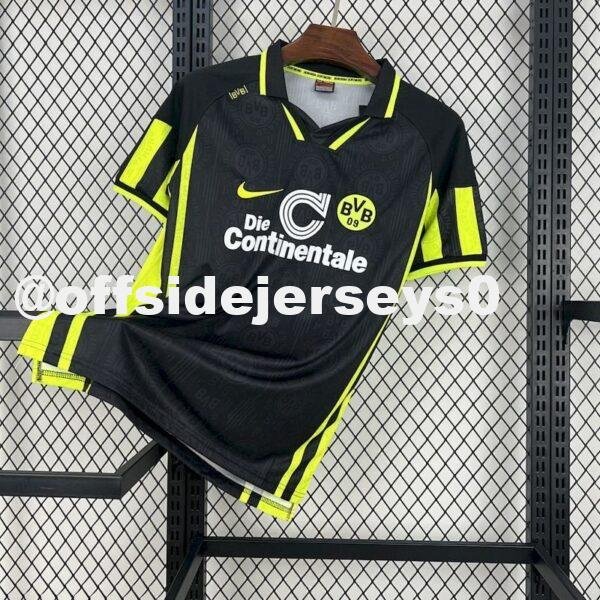 Borussia Dortmund 1996 97 Away Retro Jersey