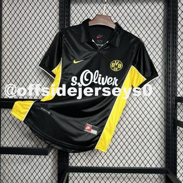 Borussia Dortmund 1998 00 Away Retro Jersey
