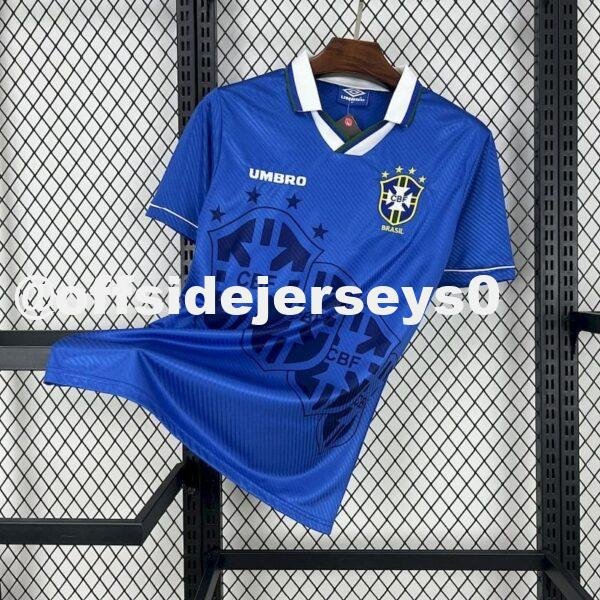 Brazil 1994 World Cup Away Retro Jersey