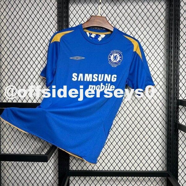 Chelsea 2005 06 Centenary Home Retro Jersey