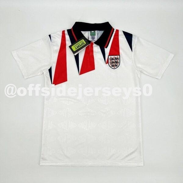 England 1992 Home Retro Jersey
