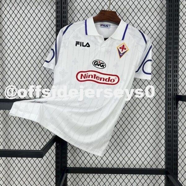 Fiorentina 1997 98 Away Retro Jersey