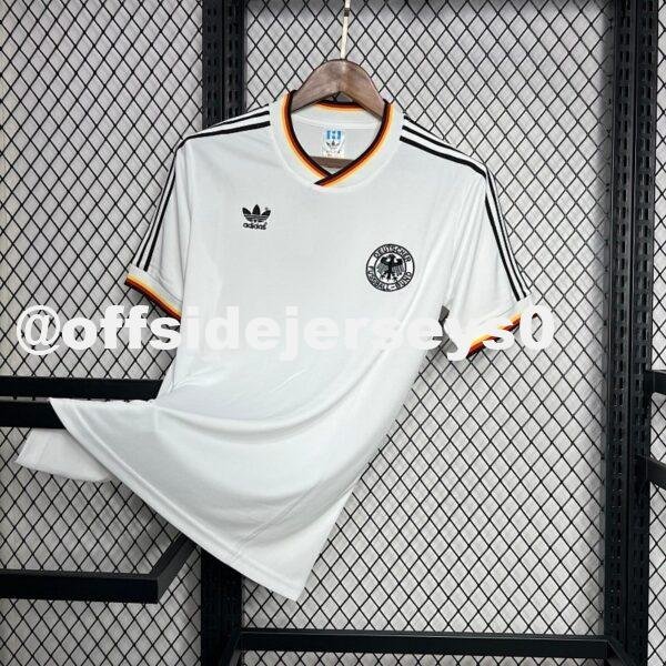 Germany 1986 Home Retro Jersey