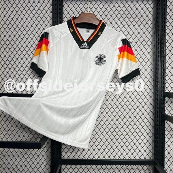 Germany 1992 Home Retro Jersey