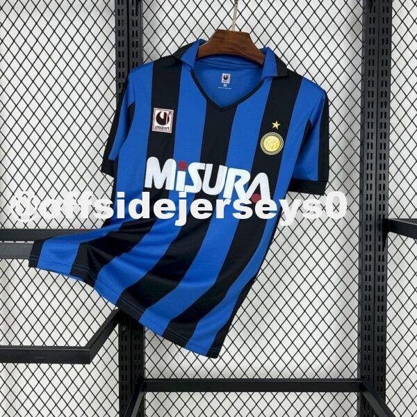 Inter Milan 1990 91 Home Retro Jersey