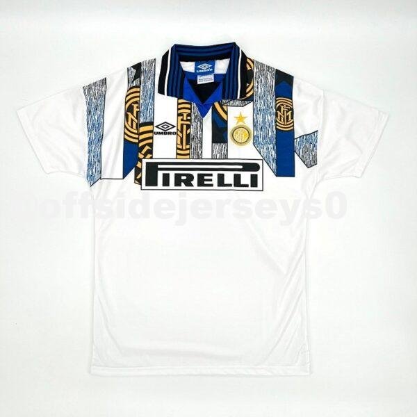 Inter Milan 1995 96 Away Retro Jersey