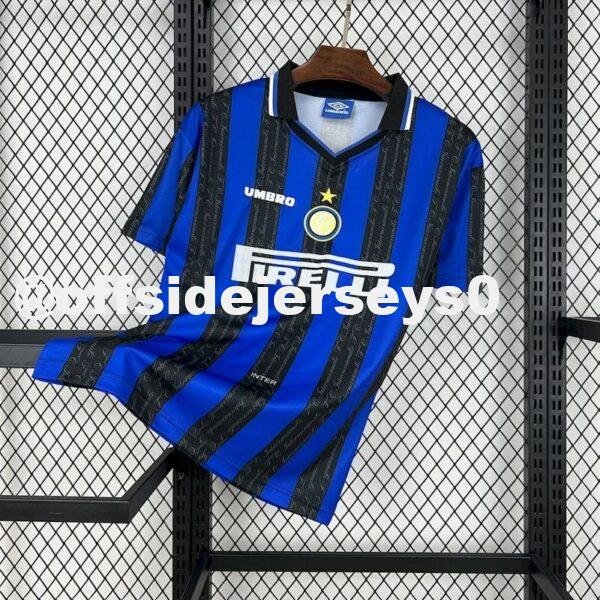 Inter Milan 1997 98 Home Retro Jersey