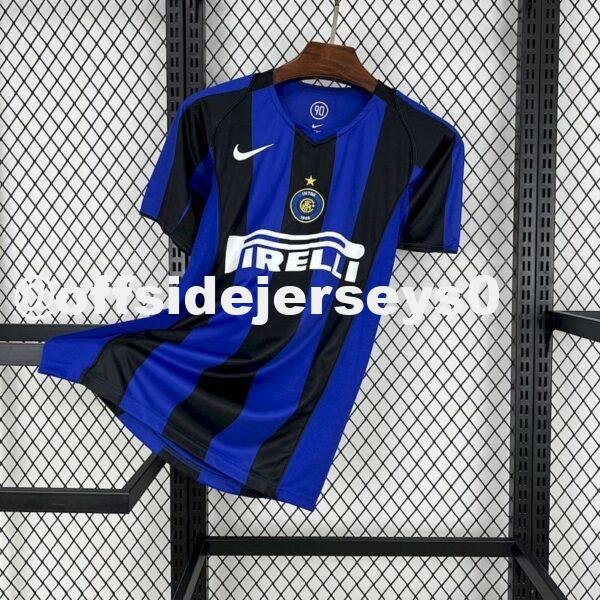 Inter Milan 2004 05 Home Retro Jersey
