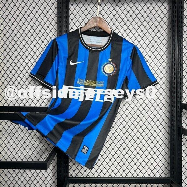 Inter Milan 2009 10 Home Retro Jersey