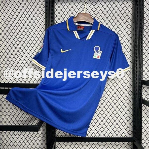 Italy 1996 Home Retro Jersey