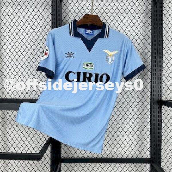 Lazio 1996 97 Home Retro Jersey