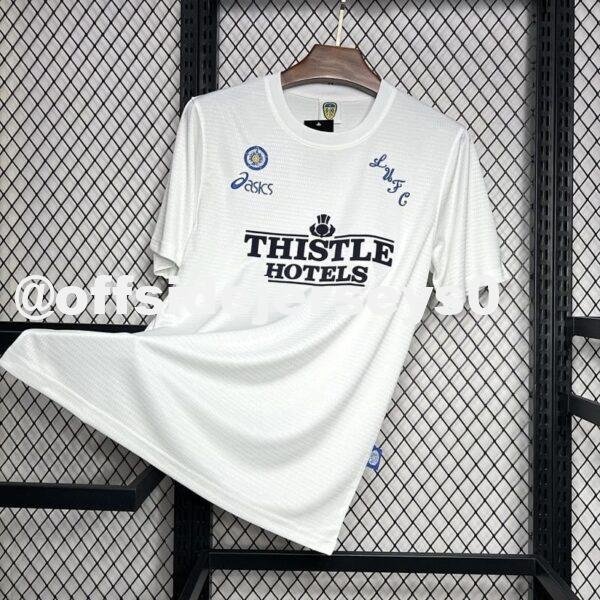Leeds United F C 1995 96 Home Retro Jersey