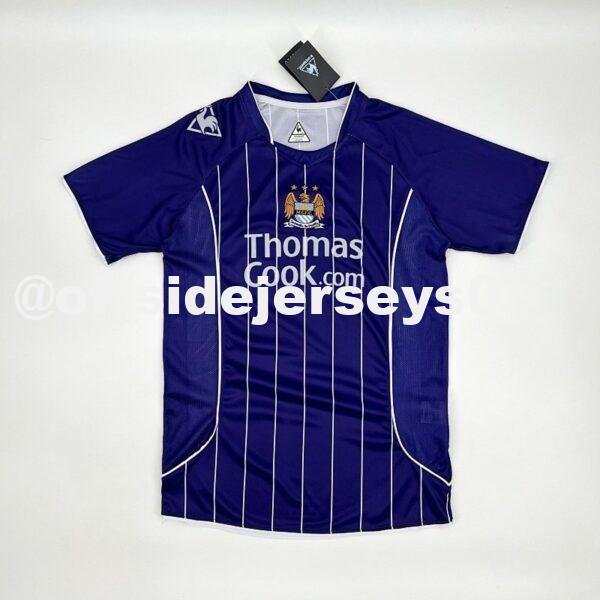 Manchester City 2007 08 Away Retro Jersey