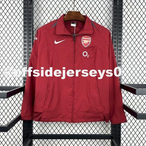 Mens Arsenal 2005 06 Retro Windbreaker