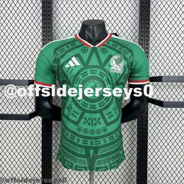 Mens Mexico 2026 World Cup Home Jersey Player Version