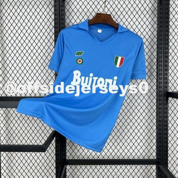 Napoli 1987 88 Home Retro Jersey
