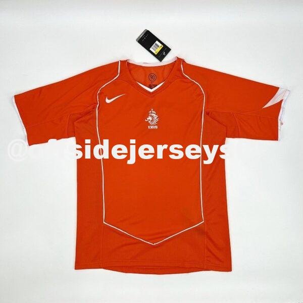 Netherlands 2004 Home Retro Jersey
