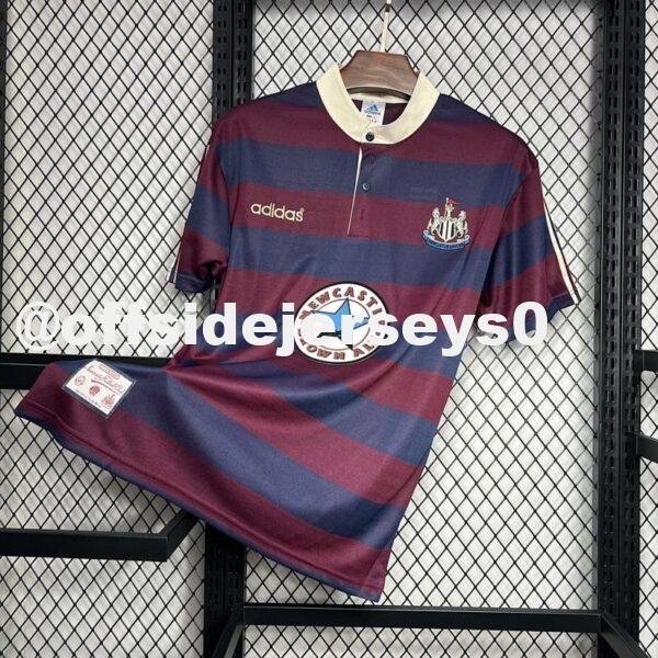Newcastle United 1995 96 Away Retro Jersey
