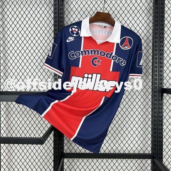 Paris Saint-Germain 1991 92 Home Retro Jersey