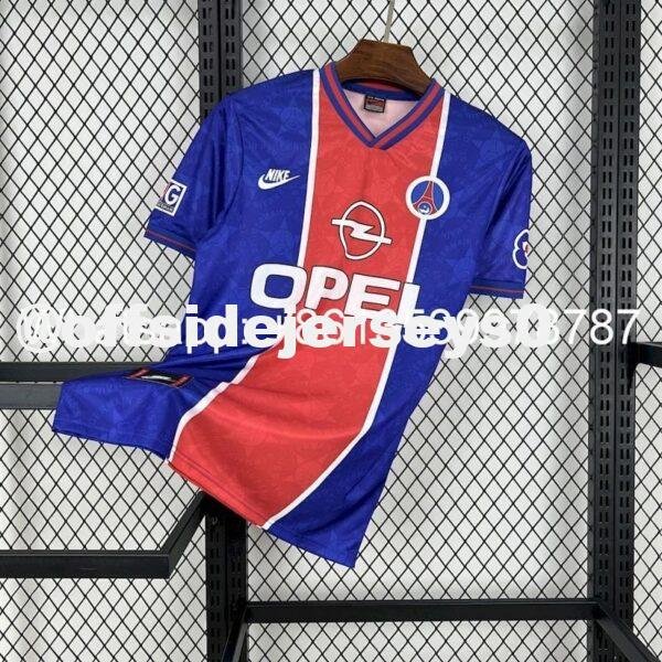 Paris Saint-Germain 1995 96 Home Retro Jersey