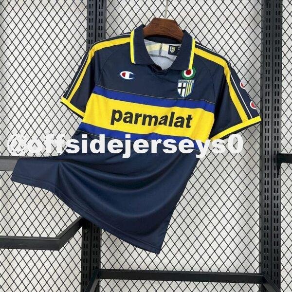 Parma Calcio 1999 00 Away Retro Jersey