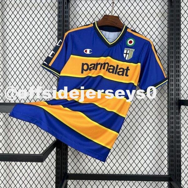 Parma Calcio 2002 03 Home Retro Jersey