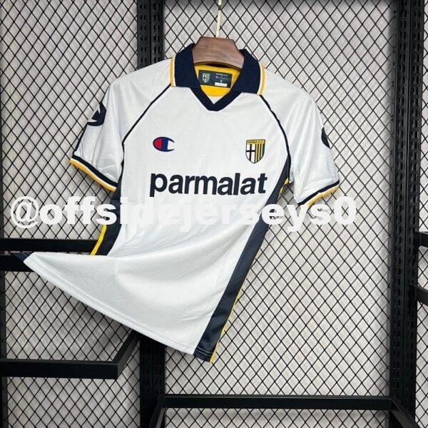 Parma Calcio 2003 04 Home Retro Jersey