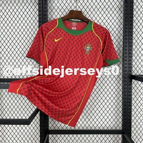 Portugal 2004 Home Retro Jersey