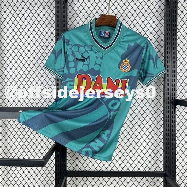RCD Espanyol 1996 97 Third Retro Jersey