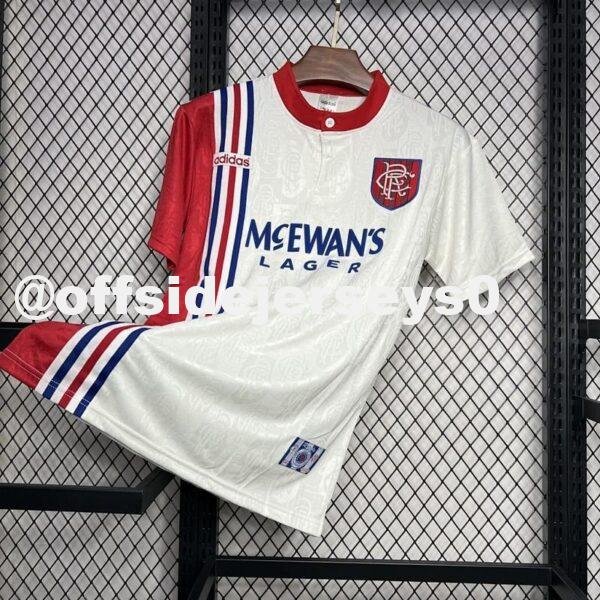 Rangers 1996 97 Away Retro Jersey