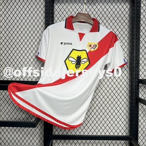 Rayo Vallecano 2001 02 Home Jersey