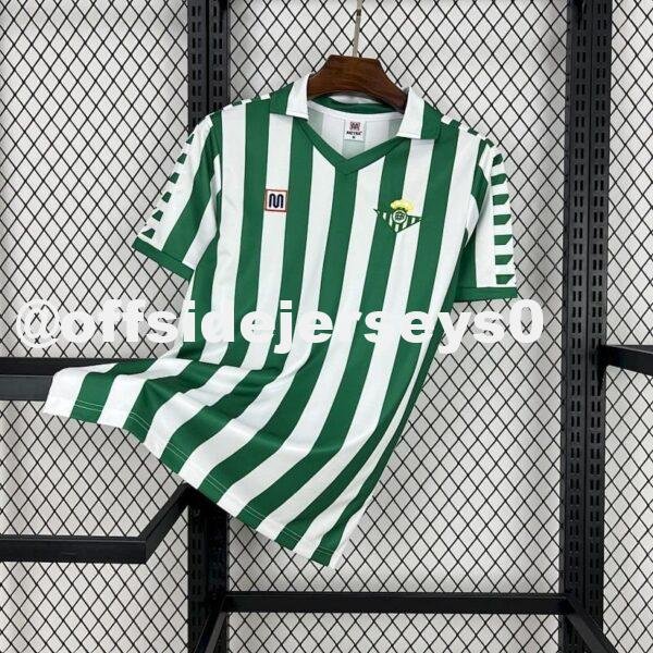 Real Betis 1982 85 Home Retro Jersey