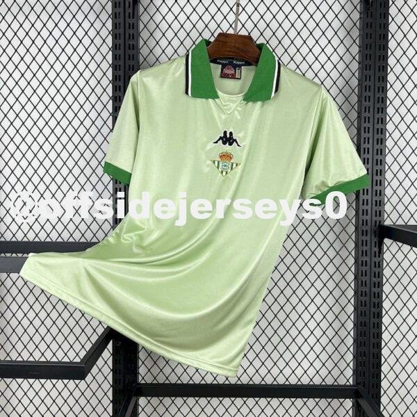 Real Betis 1999 00 Away Retro Jersey