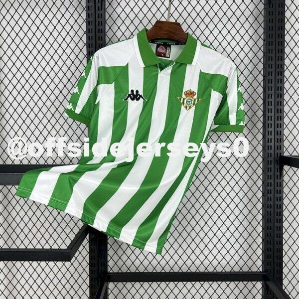 Real Betis 2000 01 Home Retro Jersey