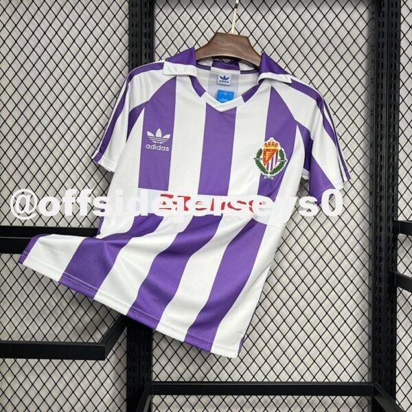 Real Valladolid 1984 Home Retro Jersey