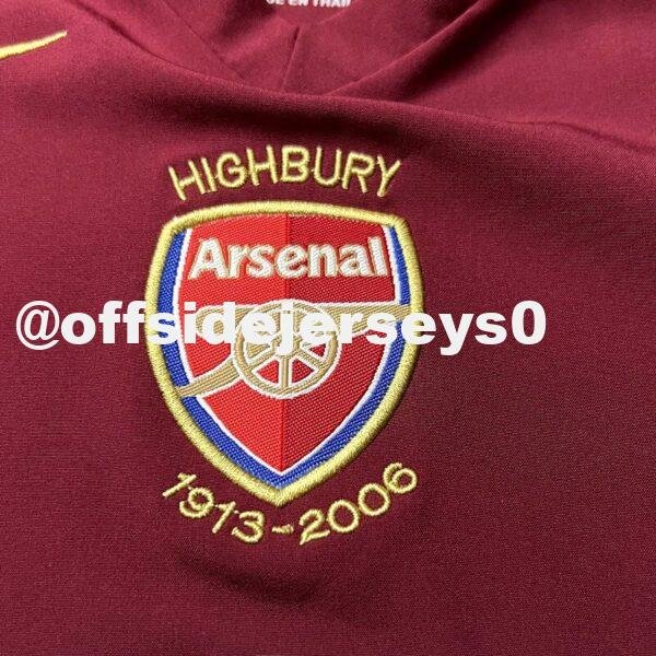 Retro 05 06 Arsenal home kids